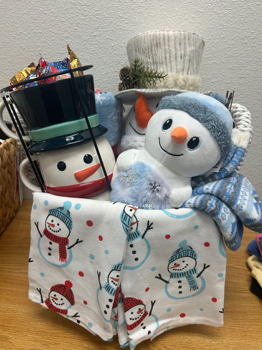 A Snowy Basket